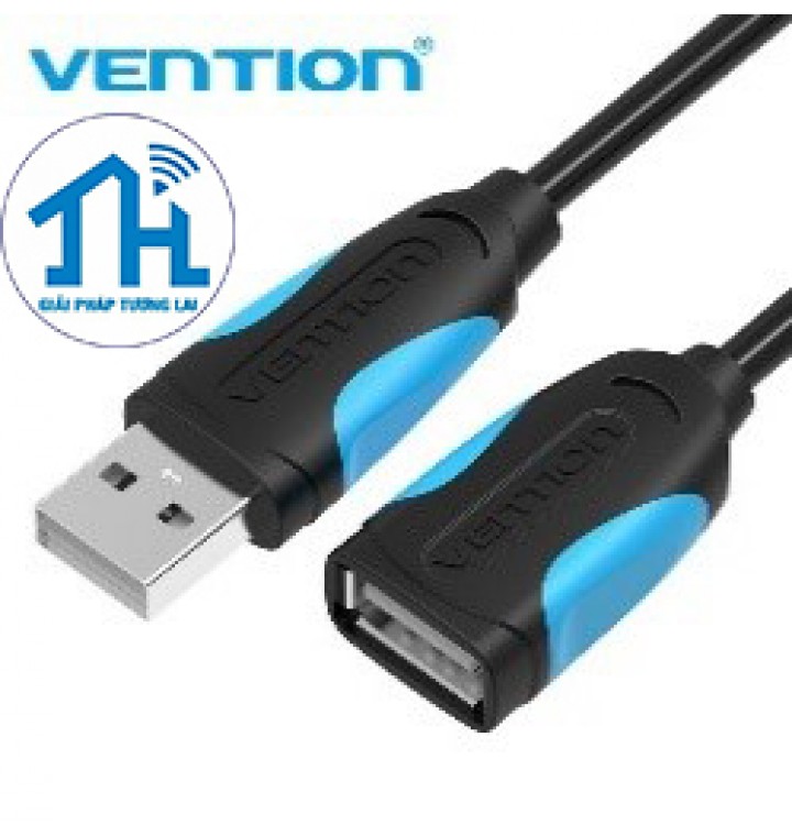 Cáp nối dài USB 2.0 dài 1.5m Vention VAS-A05-S150-N Blue