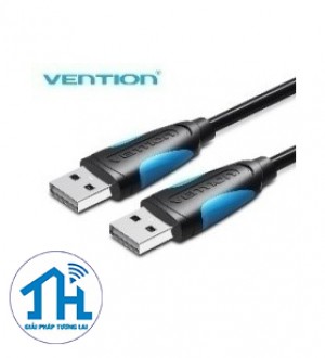 Cáp USB 2.0 M/M dài 5m Vention VAS-A06-B500-N Black