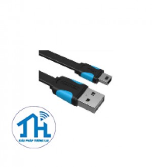 Cáp USB 2.0 to Mini 5 pin Vention VAS-A14-B150  ( dẹt)