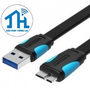 Cáp USB 3.0 dùng cho ổ cứng cắm ngoài 0.5m Vention VAS-A12-B050