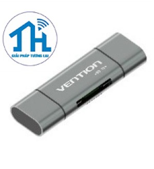 Đầu đọc thẻ USB 2.0 (Type C + Micro USB +SD+TF) Vention CCJH0