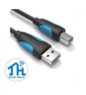 Cáp máy in  USB 2.0 dài 1.5m Vention VAS-A16-B150 Black