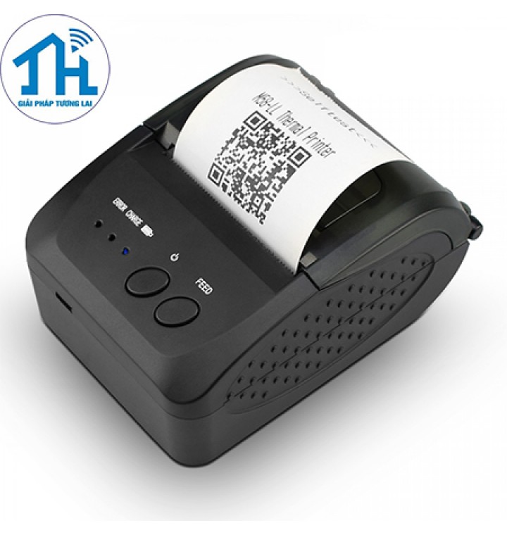 Máy in hóa đơn Xprinter XP-P200 (In qua Bluetooth, hỗ trợ IOS và Android, có Pin, 58mm)