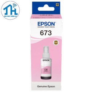 Mực In Phun Màu Chính Hãng Epson T6733 - 70ml (LIGHT MAGENTA) - Nguyên Hộp