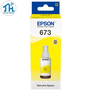 Mực In Phun Màu Chính Hãng Epson T6734 - 70ml (YELLOW) - Nguyên Hộp