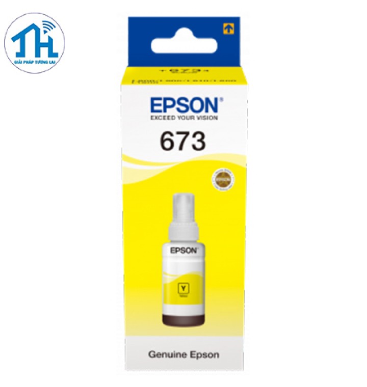 Mực In Phun Màu Chính Hãng Epson T6734 - 70ml (YELLOW) - Nguyên Hộp