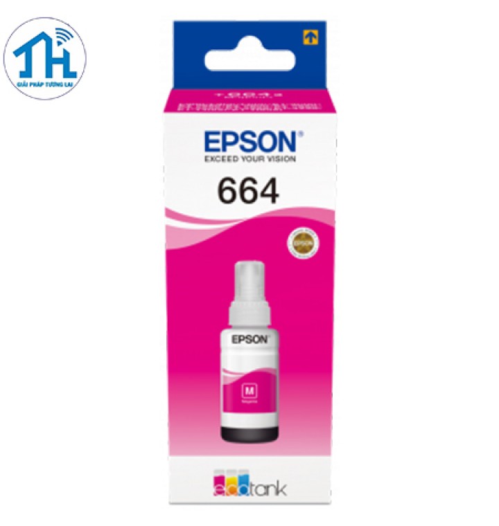 Mực In Phun Màu Chính Hãng Epson T6643 - 70ml (MAGENTA) - Nguyên Hộp