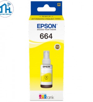 Mực In Phun Màu Chính Hãng Epson T6644 - 70ml (YELLOW) - Nguyên Hộp