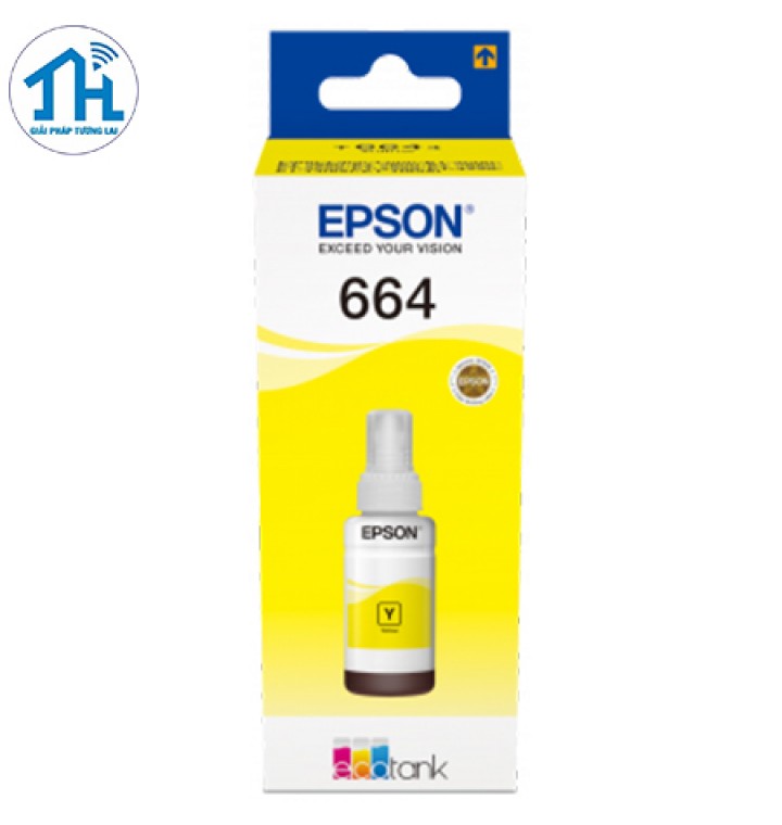 Mực In Phun Màu Chính Hãng Epson T6644 - 70ml (YELLOW) - Nguyên Hộp