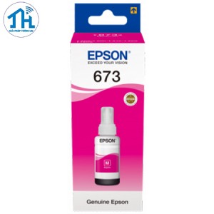 Mực In Phun Màu Chính Hãng Epson T6733 - 70ml (MAGENTA) - Nguyên Hộp