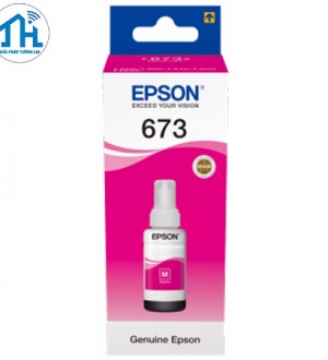 Mực In Phun Màu Chính Hãng Epson T6733 - 70ml (MAGENTA) - Nguyên Hộp