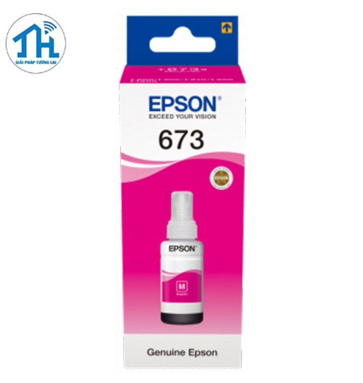 Mực In Phun Màu Chính Hãng Epson T6733 - 70ml (MAGENTA) - Nguyên Hộp