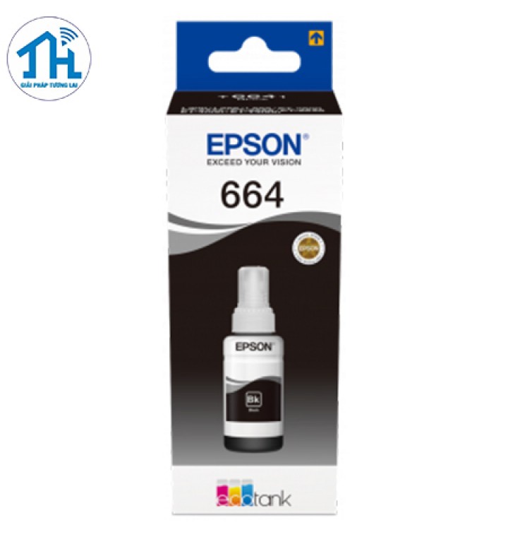 Mực In Phun Màu Chính Hãng Epson T6641 - 70ml (BLACK) - Nguyên Hộp