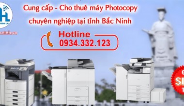 Bán máy Photocopy - Cho thuê máy Photocopy chuyên nghiệp tại Bắc Ninh