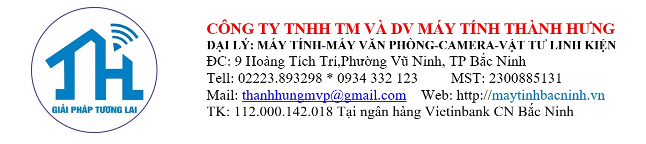 CÔNG TY TNHH THƯƠNG MẠI VÀ DỊCH VỤ MÁY TÍNH THÀNH HƯNG